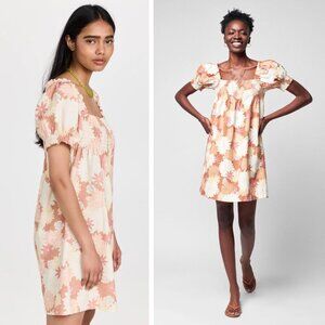 NEW Faherty Ramona Dress Floral Bohemian Cotton Spring Summer Warm Island Floral